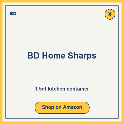BD Home Sharps Container