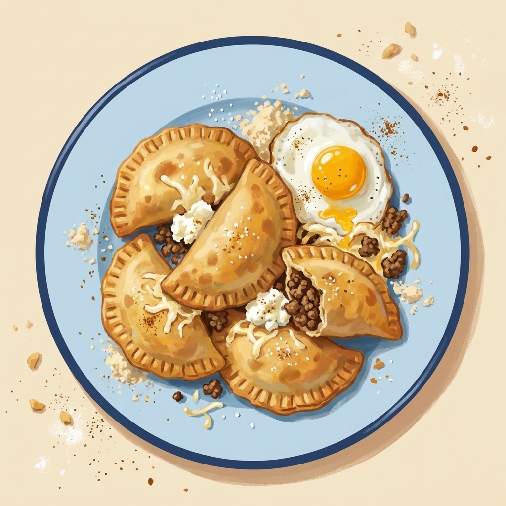 Mini Beef Empanadas (Fathead Dough)