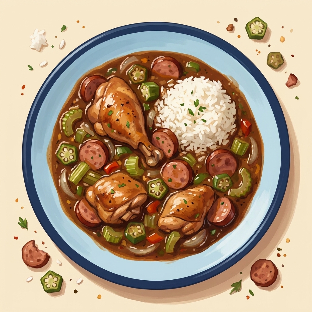 Chicken & Sausage Gumbo