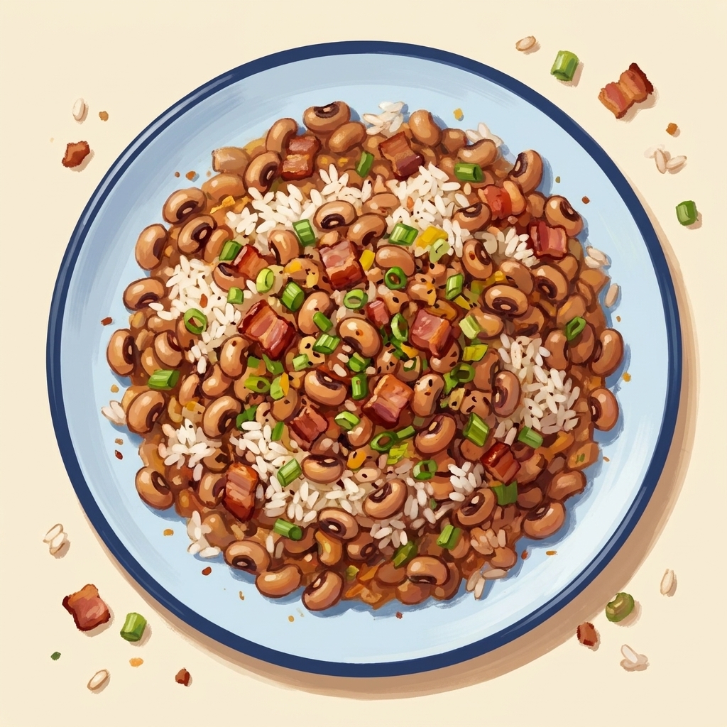 Hoppin' John (Black-Eyed Peas with Rice)