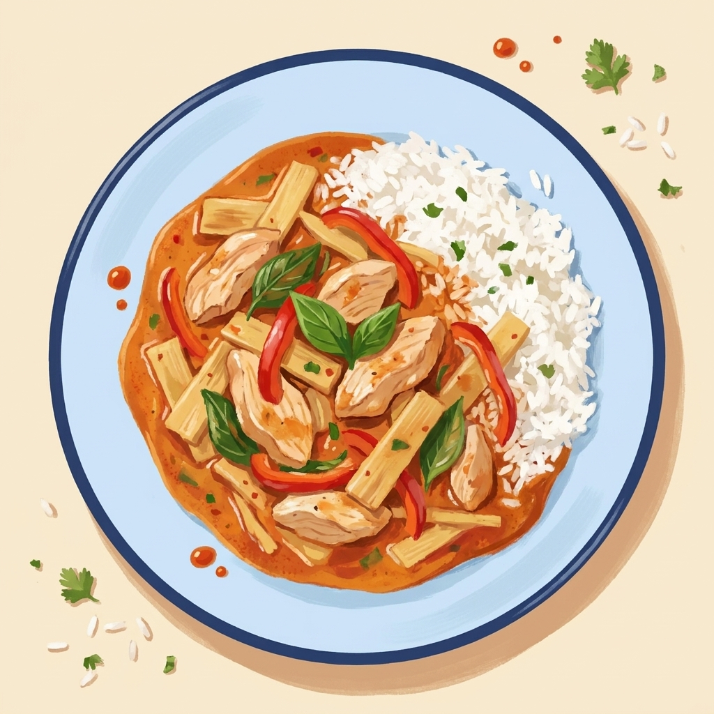 Easy Thai Red Curry (Gaeng Phet)