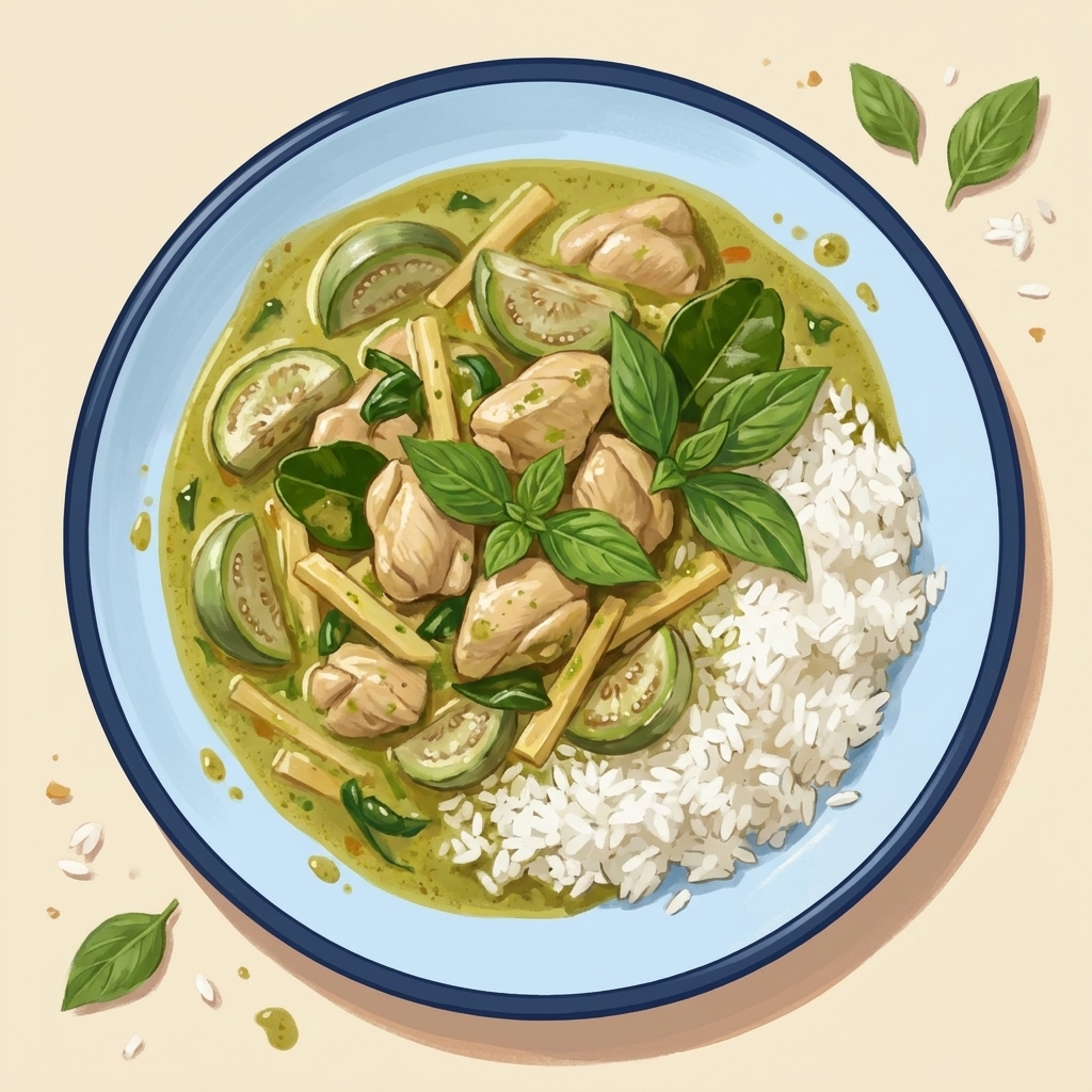 Thai Green Curry (Gaeng Keow Wan Gai)