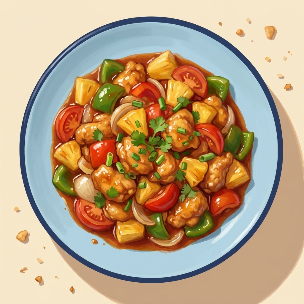 Thai Sweet & Sour Chicken (Pad Priao Wan Gai)
