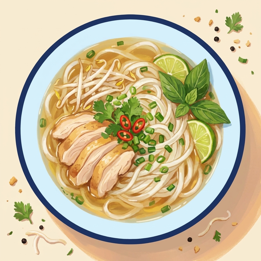 Easy Chicken Phở (Phở Gà)