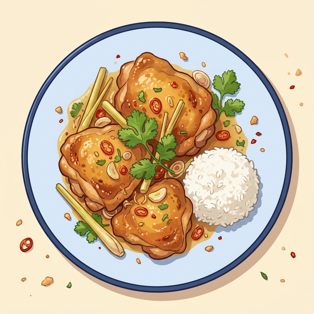 Vietnamese Lemongrass Chicken (Gà Xào Sả)