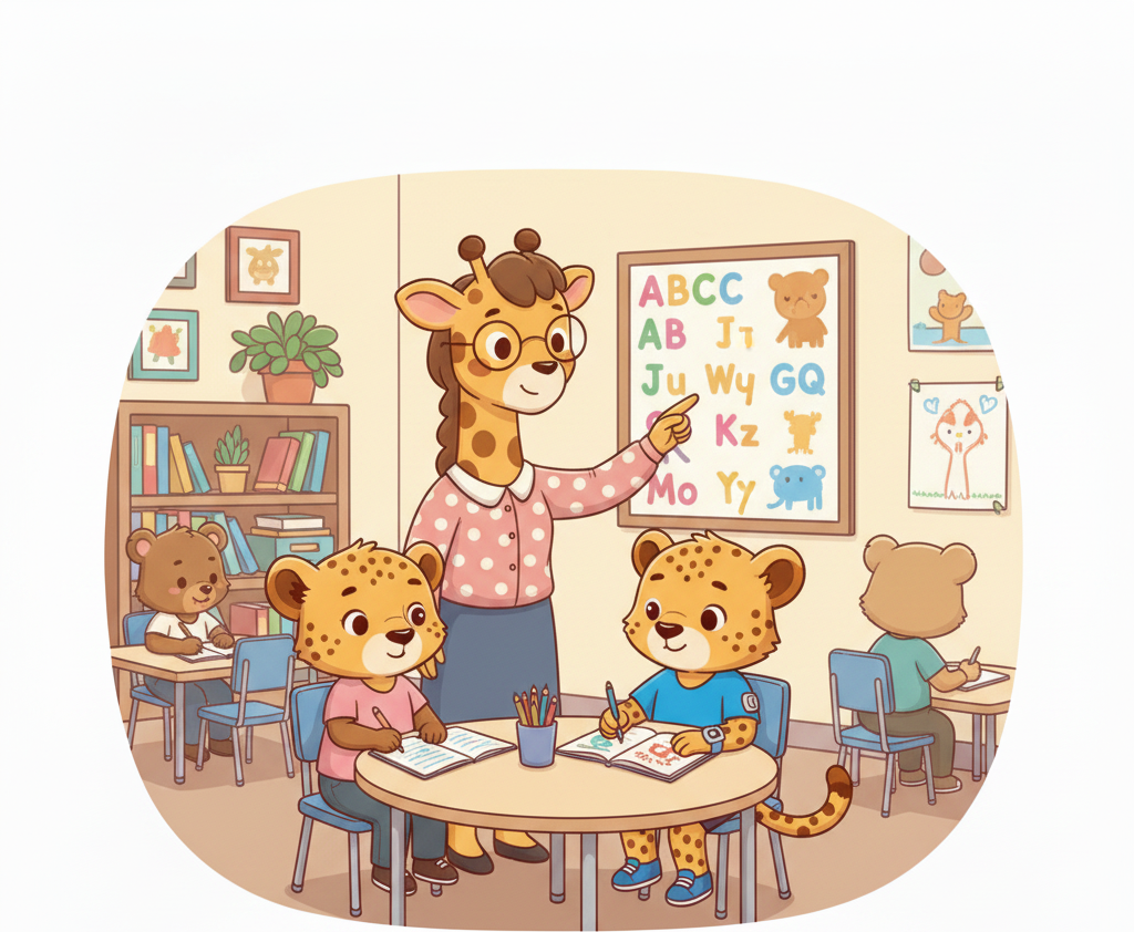 Dash in classroom