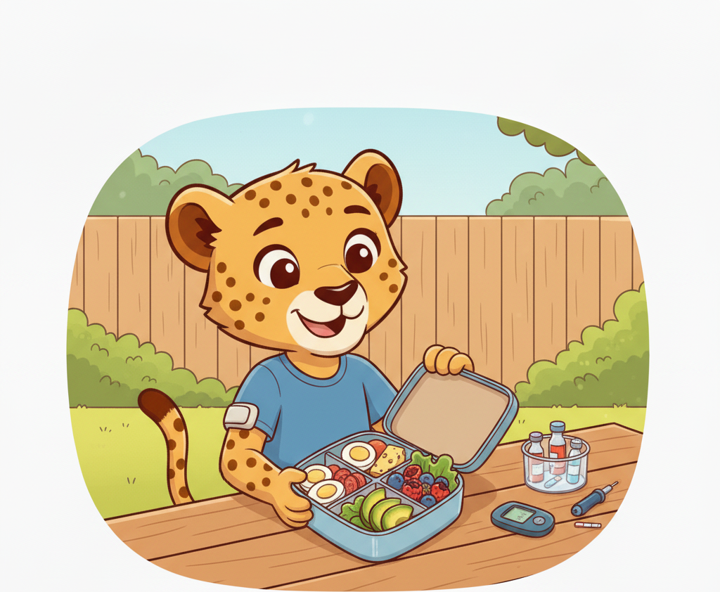 Under-5g carb snacks for a T1D kid