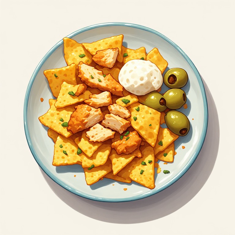 ParmCrisp Chicken Nachos