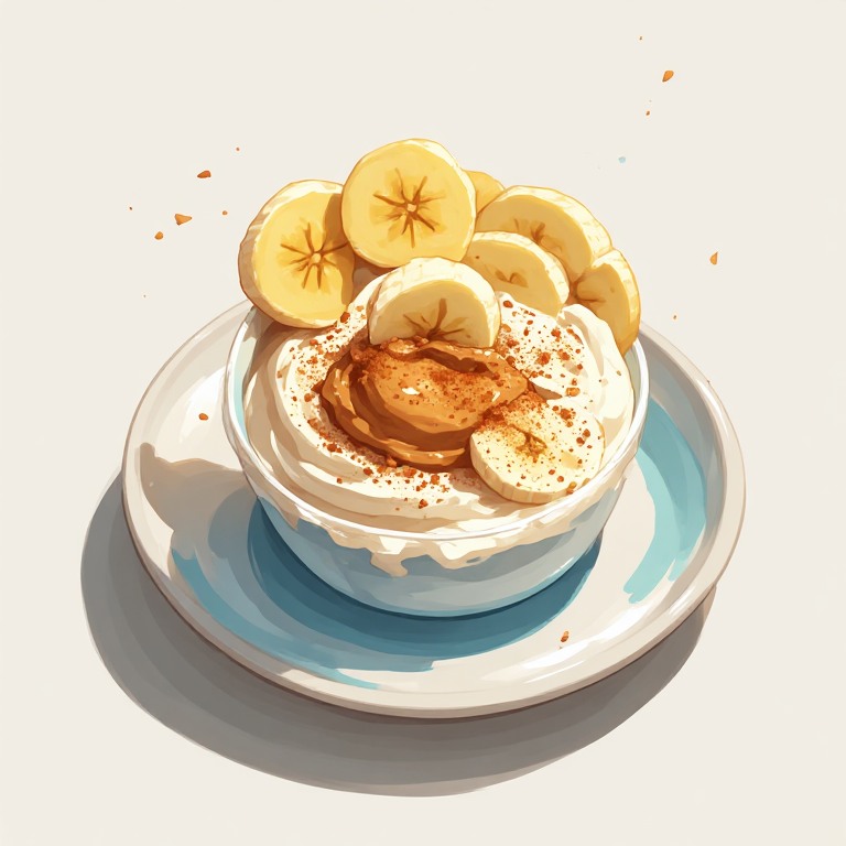 PB & Banana Yogurt Dip Cup