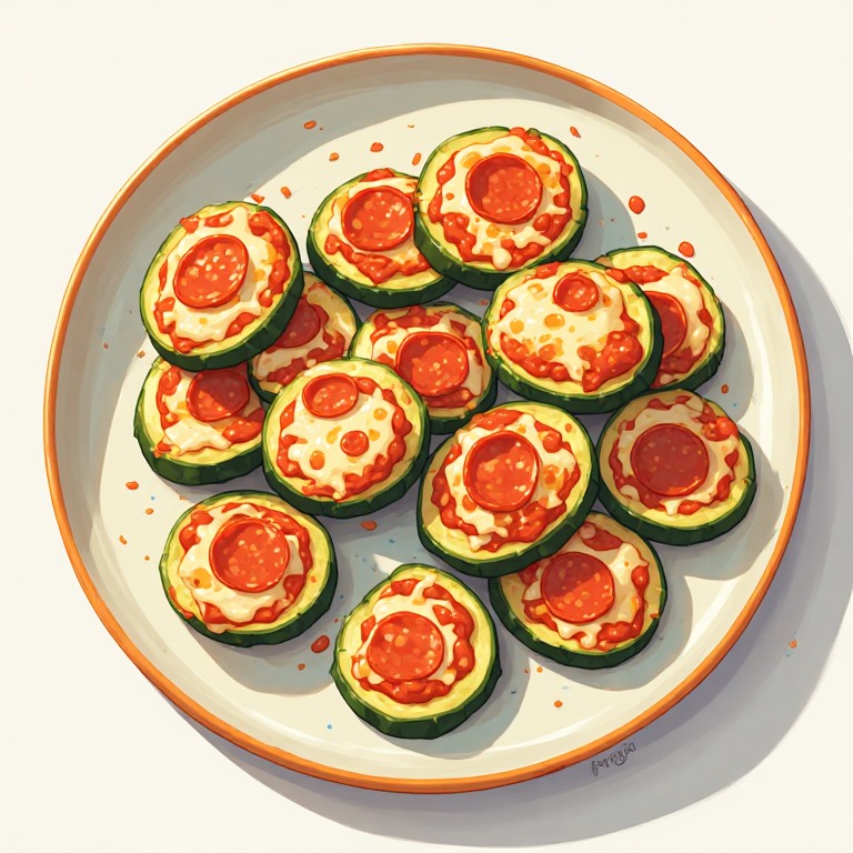 Zucchini Pizza Coins